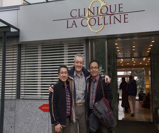 Join Spine Surgery, Clinique LA Colline, Geneva, January 2012